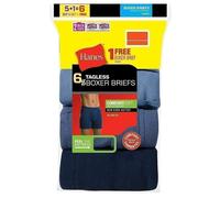 Hanes Boxer Briefs Da Uomo 6-Pack O 12-Pack Con Comfort Flex Waistband FreshIQ