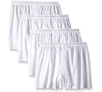 Hanes Boxer Shorts Bianchi Da Uomo 4 O 8 Pezzi