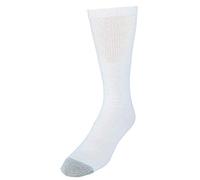 Hanes Calze tubo over-the-calf da uomo – Confezione da 12 – Bianco – 10-13
