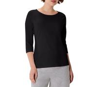 Hanes Stretch Cotton Raglan Sleeve Tee Camicia, Nero, XL Donna