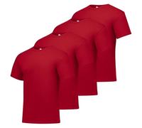 Hanes - Camicia da Uomo Rosso Scuro XL