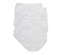 Hanes Culotte in Cotone da Donna, Confezione da 6 unità White 39