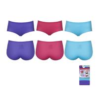 Hanes Donna 3 Confezione senza Etichetta Leggero e Traspirante Hipsters