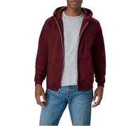 Hanes P180 Felpa con Cappuccio, Marrone Rossiccio, L Uomo