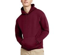 Hanes Felpa con cappuccio EcoSmart, pile medio pullover, Marrone XXXL Uomo