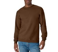 Hanes Maglia di Tuta EcoSmart Fleece – Big & Tall, Singola o 2-Pack – Marrone Militare 3XL Uomo