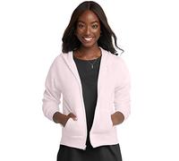 Hanes Felpa con Cappuccio da Donna, Rosa Pallido, XXL