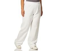 Hanes Women's EcoSmart Open Bottom Leg Fleece Sweatpants Pantaloni da Tuta, Bianco, 2X Donna