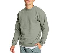 Hanes EcoSmart Sweatshirt Maglia di Tuta, Verde Slavato, L Uomo