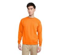 Hanes Felpa EcoSmart Maglia di Tuta, Arancione Sicurezza, 4XL Uomo