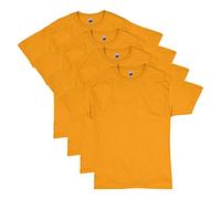 Hanes Essentials - T-Shirt da Uomo a Maniche Corte Girocollo in Cotone, Confezione Multipla, S