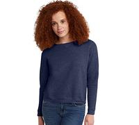 Hanes Felpa da Donna, Blu Navy, S