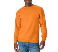 Hanes Felpa EcoSmart Fleece – Girocollo, 1 o 2 pezzi – Arancione di Sicurezza L Uomo