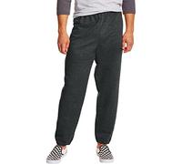 Hanes Fleece Sweatpants, EcoSmart Athletic Lounge Pants for Men, 32" (1 Or 2 Pack) Pantaloni da Ginnastica, Carbone Heather, Confezione da 1, M Uomo