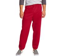 Hanes - Pantaloni da Uomo Rosso Scuro XXL