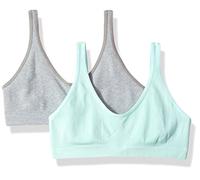 Hanes Girls' Big Seamless ComfortFlex Fit Cozy Pullover Bra 2-Pack,