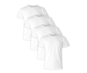 Hanes Hanes Ultimate Comfort Fit Undershirt, Men’s Crewneck Stretch-Cotton T-Shirt, 4-Pack Intimo Uomo (Pacco da 4)