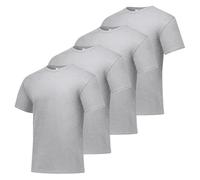 Hanes Camicia da Uomo (Confezione da 4), Cenere, L