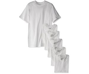 Hanes Maglietta da uomo classica bianca con scollo rotondo, P6 (7870W6), bianco, S