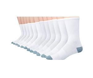 Hanes Maglietta leggera da uomo X-temp, bianco, 6-12