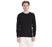 Hanes Men's 4 Pack Long Sleeve ComfortSoft T-Shirt, Black, Large