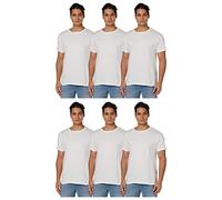 Hanes Men's ComfortSoft T-Shirt (Pack of 6), White, Medium