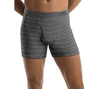 Hanes Men's FreshIQ Comfort Soft Waistband Boxer with ComfortFlex Waistband Brief - Medium - Assorted/Stripe (5 Pack)