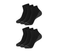 Hanes Men's Max Cushion Ankle Socks 6-Pair Pack, Available in Big & Tall