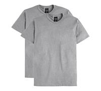 Hanes T-shirt da uomo Nano Premium in cotone (confezione da 2), Acciaio leggero., XL