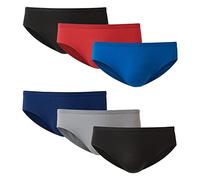 Hanes Men's Tagless Comfort Flex Fit Dyed Bikini, 6 Pack