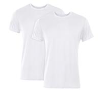 Hanes Originals Ultimate - T-Shirt Girocollo Super Morbida, da Uomo, Confezione da 2, Bianco, XL