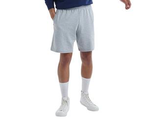 Hanes, pantaloncini da uomo in jersey di cotone Light Steel Large