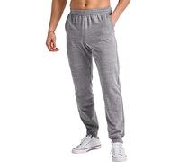 Hanes Originals French Terry Joggers, Lightweight Sweatpants with Pockets, 30" Inseam Pantaloni da Tuta, Black 50r PE Heather, M Uomo