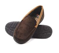 Hanes Pantofole da uomo 71he670017005xl, Marrone, Medium