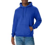 Hanes Pullover con Cappuccio in Pile Atletico da Uomo, Deep Royal, Medium