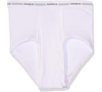 Hanes Slip Bianchi Da Uomo Con Fascia In Vita ComfortSoft 6-8 Pezzi 3X, 4X