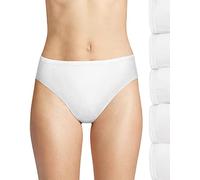 Hanes Slip da Donna (Confezione da 6), Bianco, Bianco, Bianco, Bianco, Bianco, 5