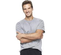 Hanes - t-shirt a maniche corte, 5180 Grigio Ice Gray