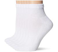 Hanes Ultimate Ankle da donna, bianco, 5-9 (confezione da 6)