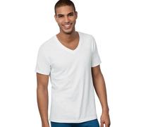 Hanes Ultimate Men's 5-Pack Comfortsoft V-Neck Tee,White,XX-Large