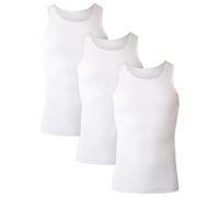 Hanes Uomo 3-Pack A-Shirt Bianco Piccolo