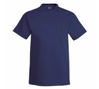 Hanes USA Beefy T Alto Nero Grigio Rosso Blu O Bianco Extra Lunghezza Cotton