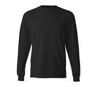 Hanes USA T-Shirt Manica Lunga Heavyweight Cotton Con Polsini