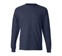 Hanes USA T-Shirt Manica Lunga Heavyweight Cotton Con Polsini