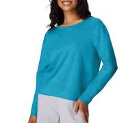 Hanes Women's Sweatshirt, Bold Blue Heather, 2X Large