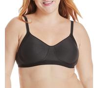Hanes Women's X-Temp Foam Wirefree, Black, Small