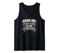 Hang On I'm Not Dumb I'm Just Panicking: Design con Citazione Divertente Canotta