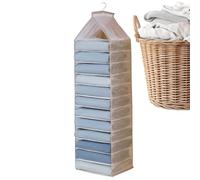 Hangable Closet Organizer, Hanging Clothes Organizer, Wardrobe Storage Shel