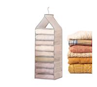 Hangable Closet Organizer - Space Saving Multi Layer Clothes Storage
