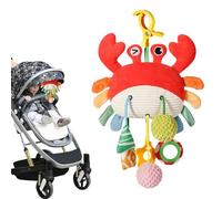 Hangable Crib Rattles for Babies, Car Seat Crib Wind Chime, Toddler Music Bell Rattle, Skin-Friendly Rattle for Crib, Car Seat Toddler Bell Toy, Baby Rattle Crib Wind Chime, Crib Hanging Bell Music